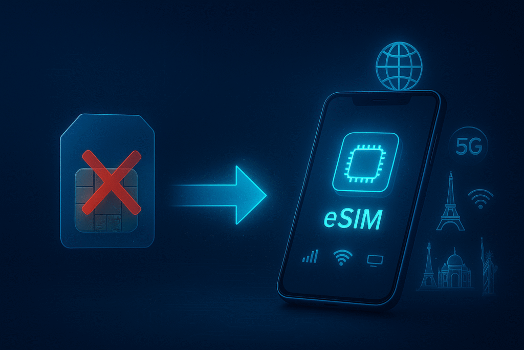 گوشی های بدون e sim