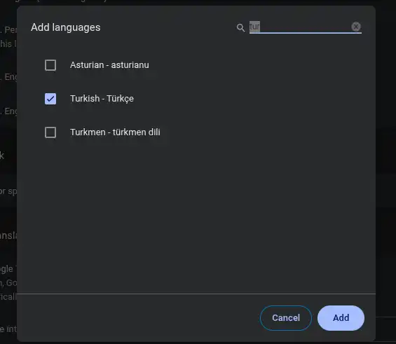 انتخاب زبان